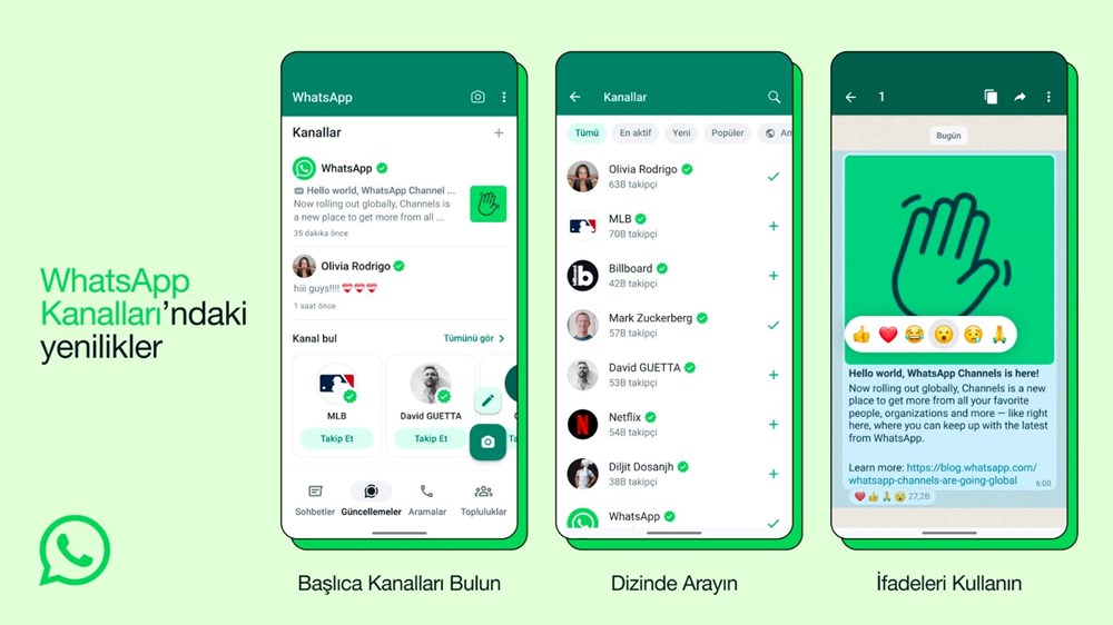 WhatsApp duyurdu: Kanallar özelliği Türkiye'ye geldi - 3