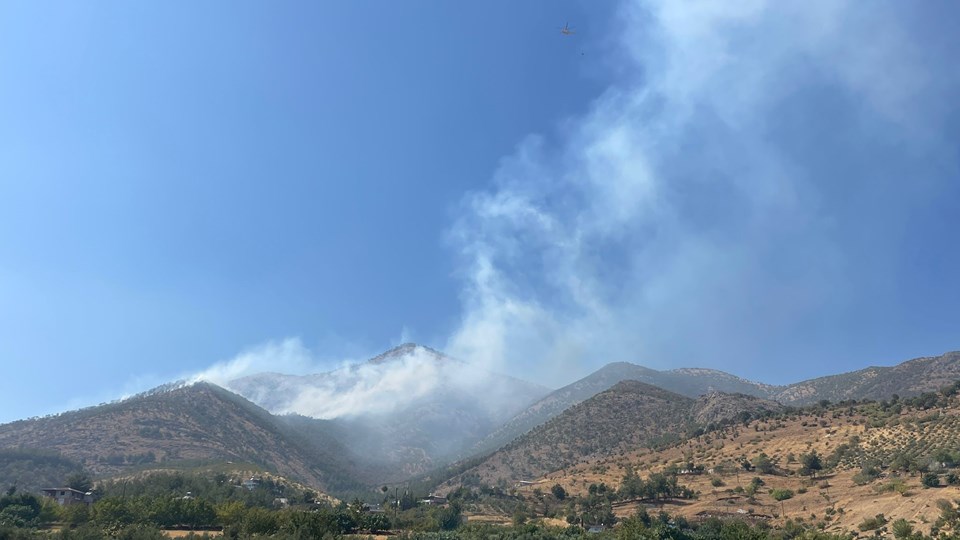 Kahramanmaraş’ta orman yangını - 1