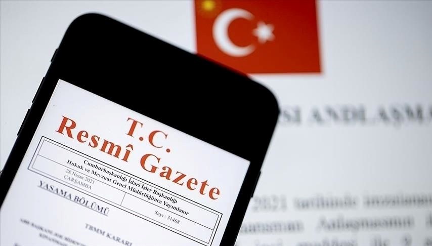 Resmi Gazete'de bugün (16 Ocak 2025 Resmi Gazete kararları)