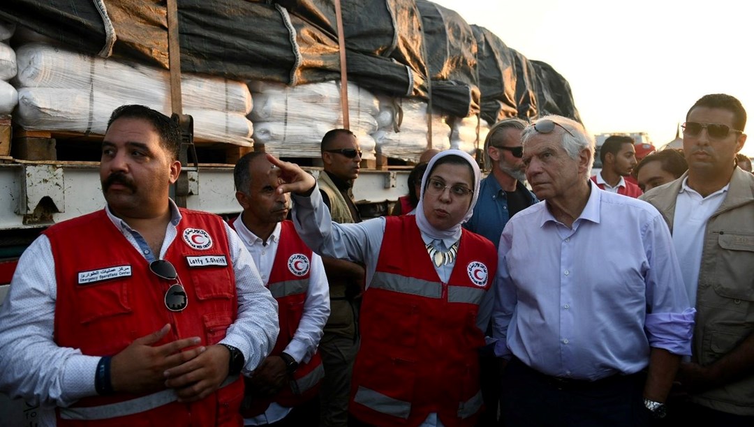 Josep Borrell: Gazze'ye yardım akışının başlaması aciliyet arz etmektedir