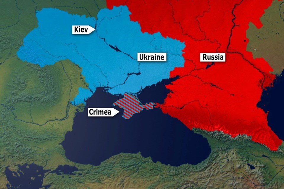 Rusya, 2014 yılında Kırım'ı ilhak etti.