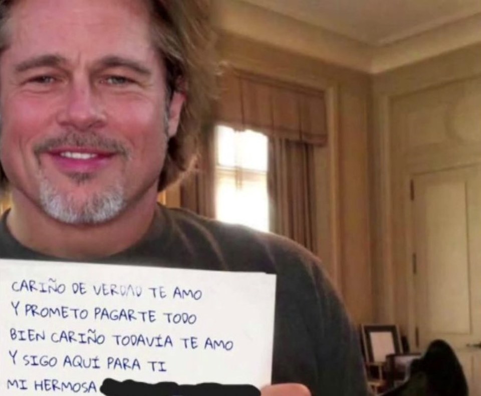 Kendisini Brad Pitt olarak tanıtıp 170 bin euro dolandırdı - 1