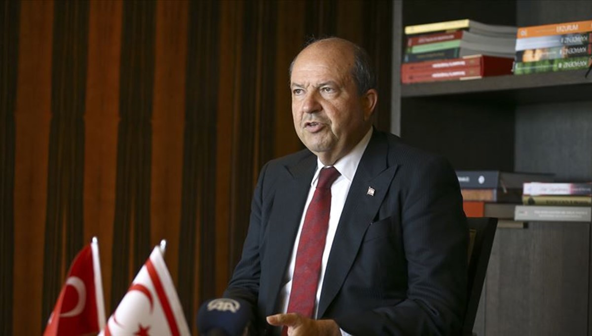 SON DAKİKA: KKTC Cumhurbaşkanı: Anavatan Türkiye’ye dil uzatanlar, tarihi gerçekleri çarpıtmaya devam ediyorlar
