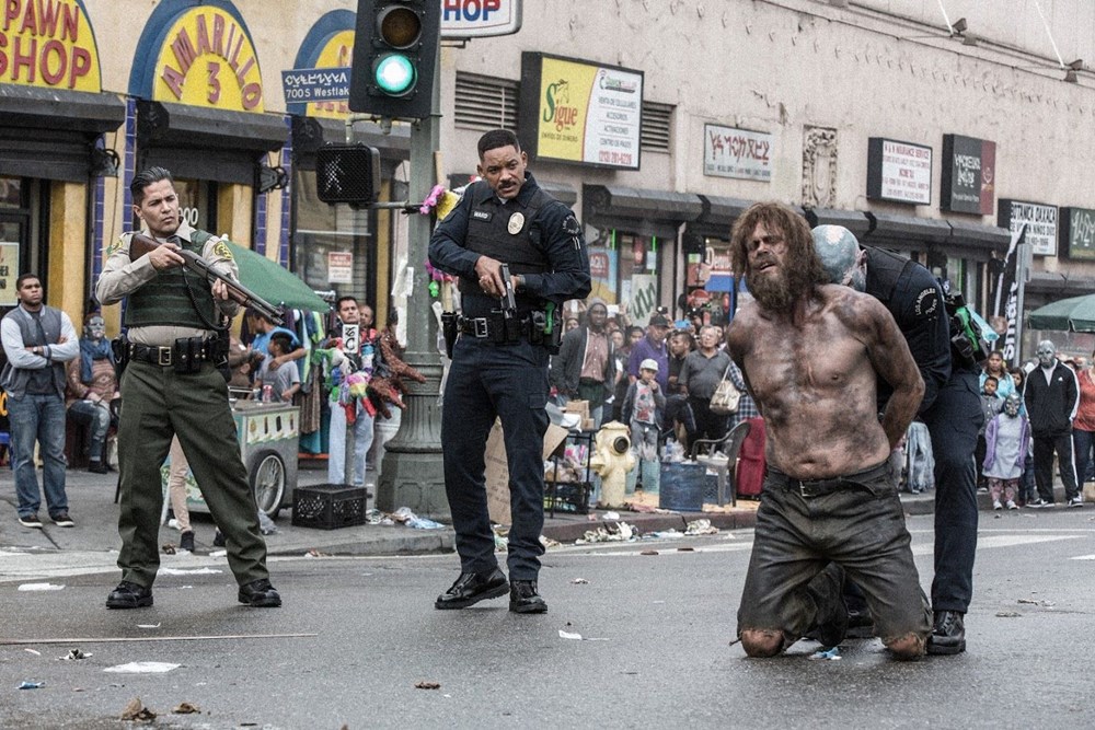 Netflix, Bright'ın kamera arkası görüntülerini paylaştı - 1