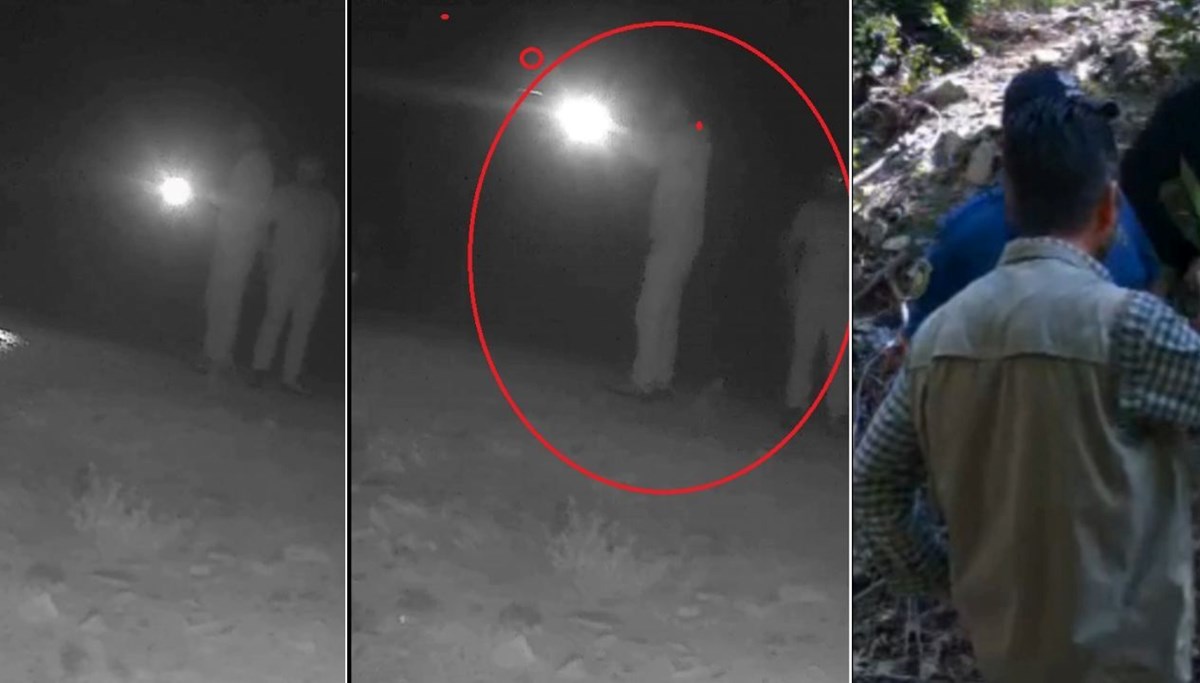 Bozayıyı vuran şüpheliler fotokapanla tespit edildi