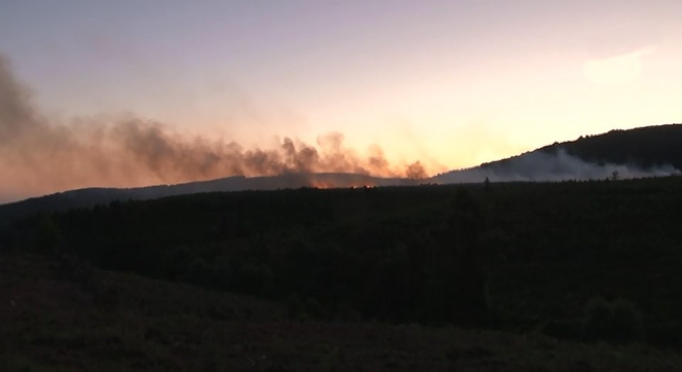 SON DAKİKA: İstanbul'daki Aydos Ormanı'nda yangın - 1