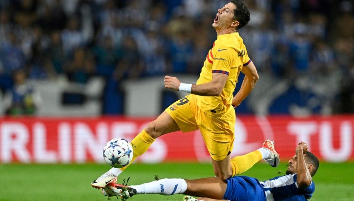 Barcelona'dan Lewandowski için sakatlık açıklaması: El Clasico'yu kaçırabilir