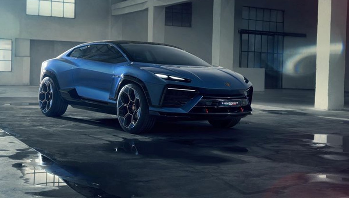 Lamborghini'den 2028 ön gösterimi: Elektri̇kli̇ Lanzador görücüye çıktı