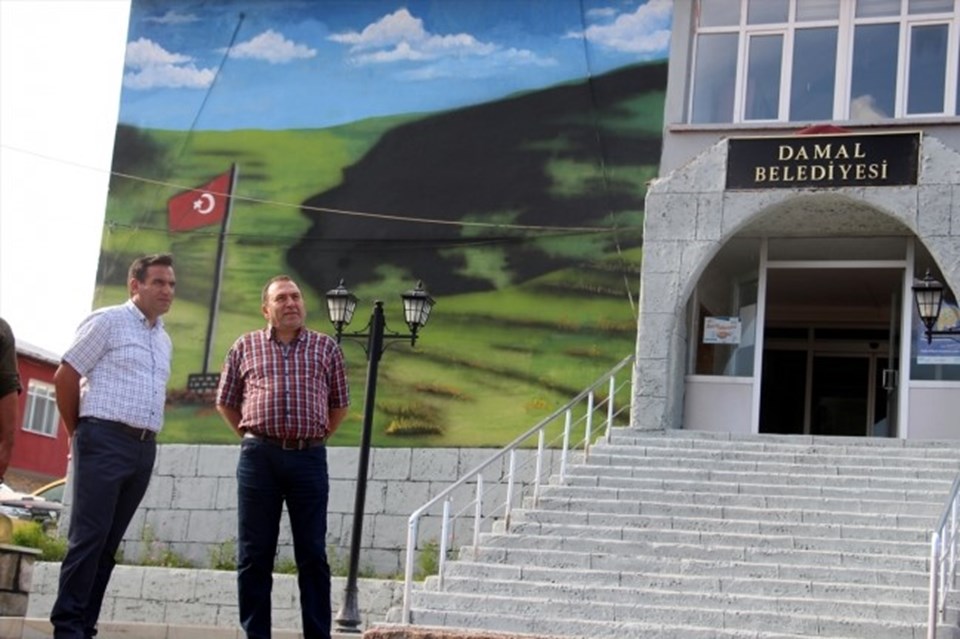 Ardahan'da Damal'ın sembolü Atatürk silüeti artık 4 mevsim görülecek - 2