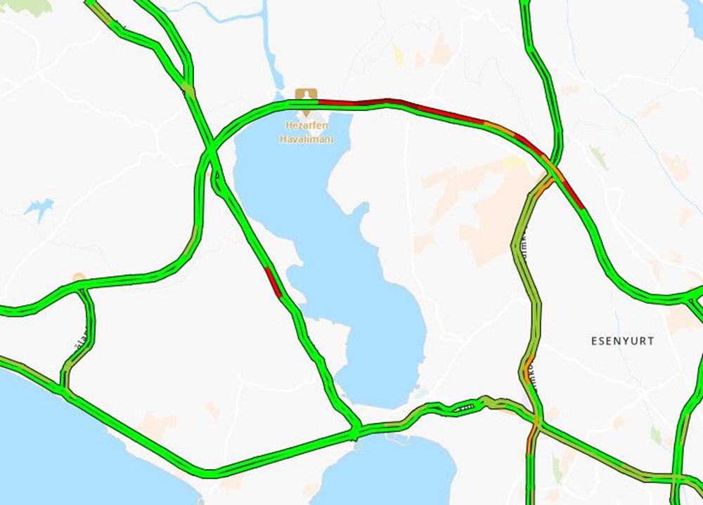 İstanbul çıkışlarında Kurban Bayramı yoğunluğu - 8