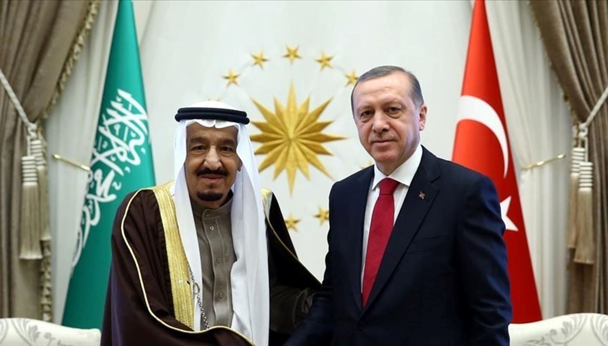 Cumhurbaşkanı Erdoğan, Suudi Arabistan Kralı Selman ile görüştü