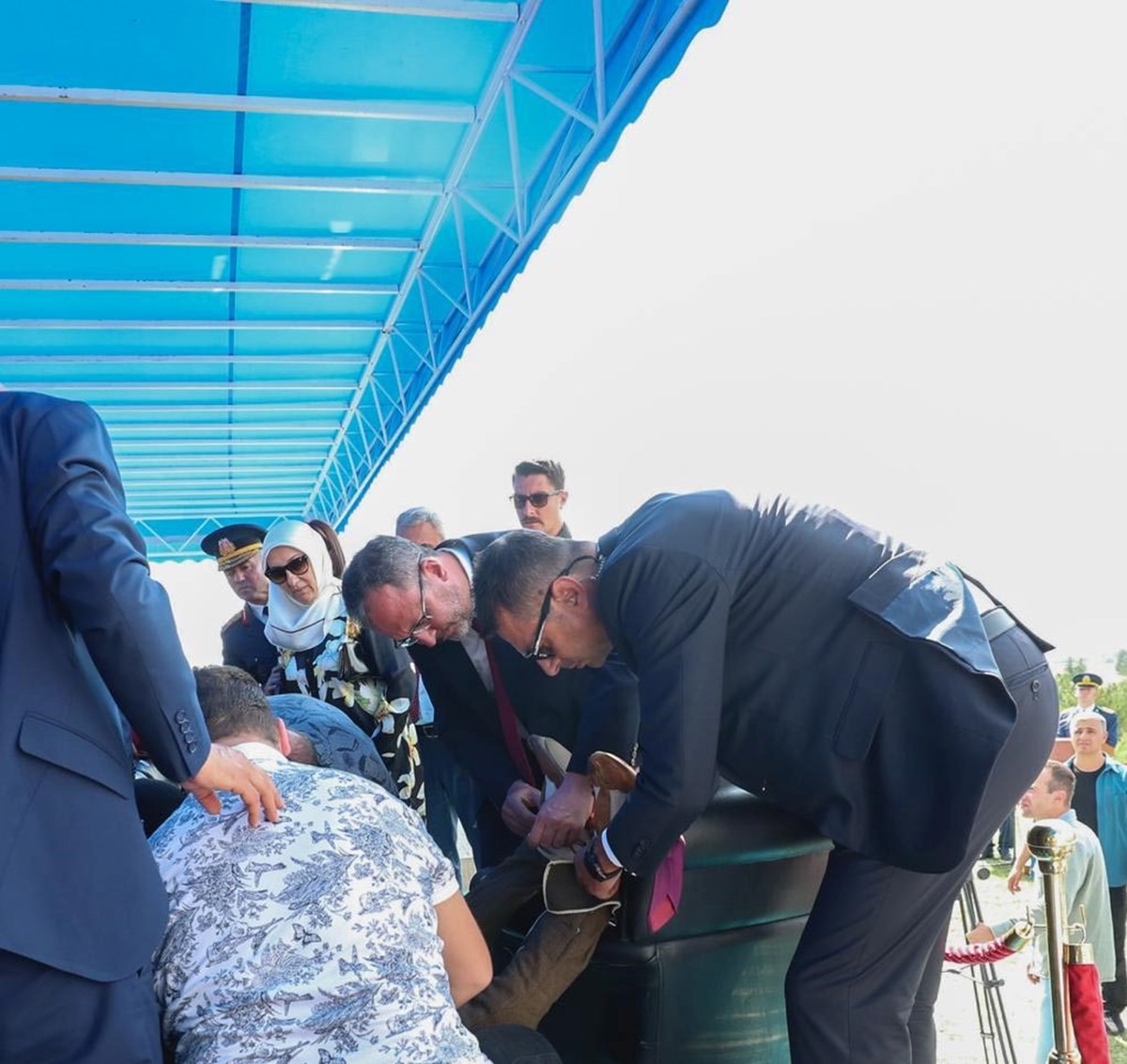 Bakan Kasapoğlu da müdahale etti.