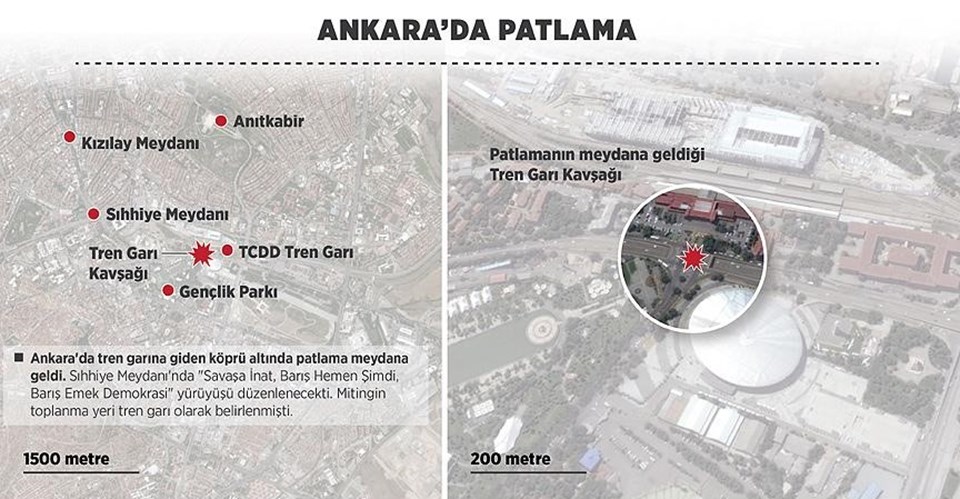 Ankara'da terör saldırısı: 103 ölü - 3