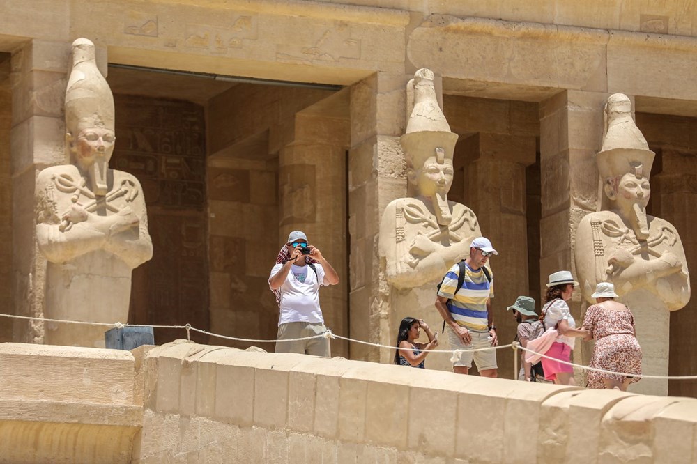 Mısır'ın kadın firavunu Hatşepsut'un tapınağı - 15