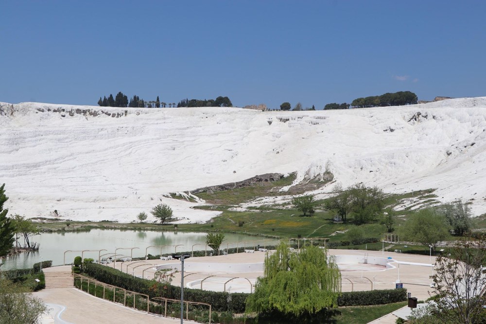 Pamukkale Travertenleri artık daha beyaz NTV