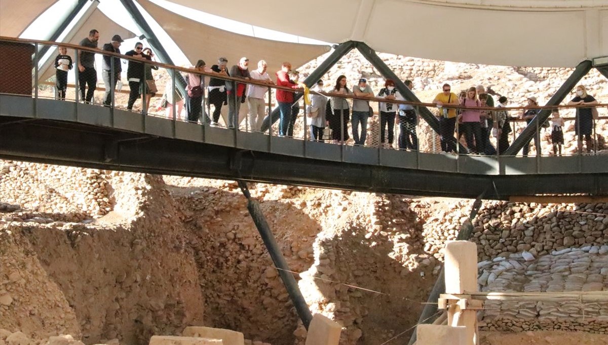Göbeklitepe 10 ayda ziyaretçi sayısında zirveye ulaştı Göbeklitepe 10 ayda ziyaretçi sayısında zirveye ulaştı