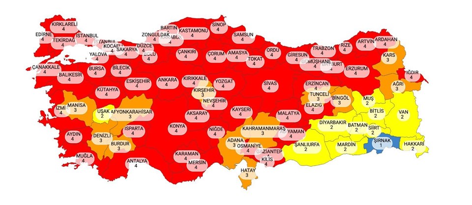 Cumhurbaşkanı Erdoğan: 58 ilde cumartesi sokağa çıkma kısıtlaması geri geldi (Kabine toplantısı bitti) - 1