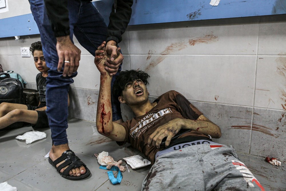 İsrail'in hastane saldırısı dünyayı ayağa kaldırdı - 4