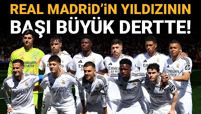 Real Madrid'in genç yıldızına büyük şok