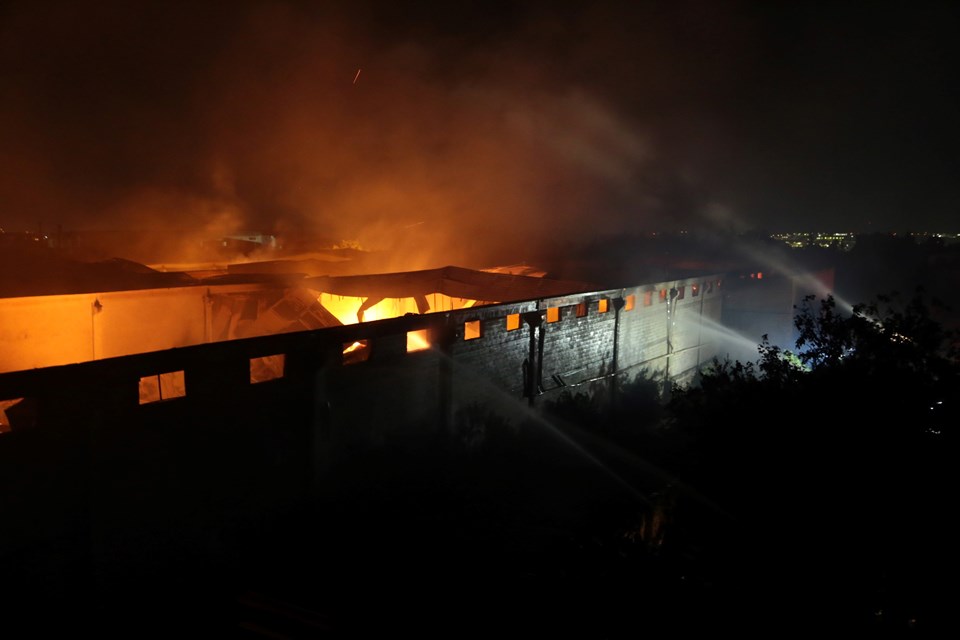 Gaziantep'teki fabrika yangını kontrol altında - 2