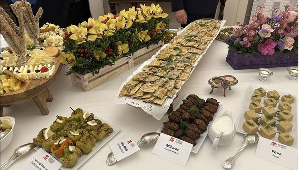 Atina'da Türk Mutfağı Haftası kapsamında Ege yemekleri tanıtıldı