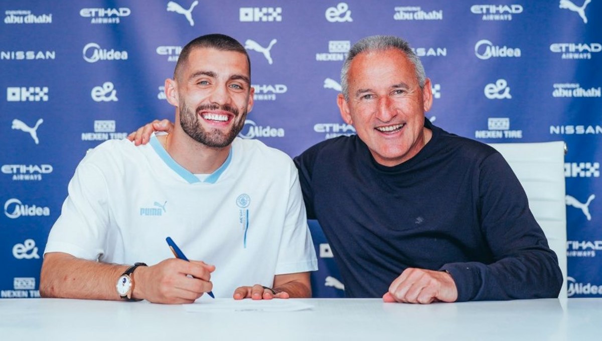 Mateo Kovacic Manchester City'de  (Dünya futbolunda resmileşen transferler: 2023-2024 sezonu)