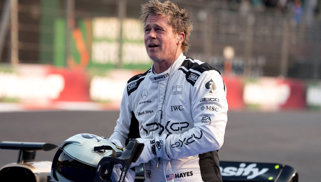 Brad Pitt, Formula 1 filmi için ülke ülke geziyor