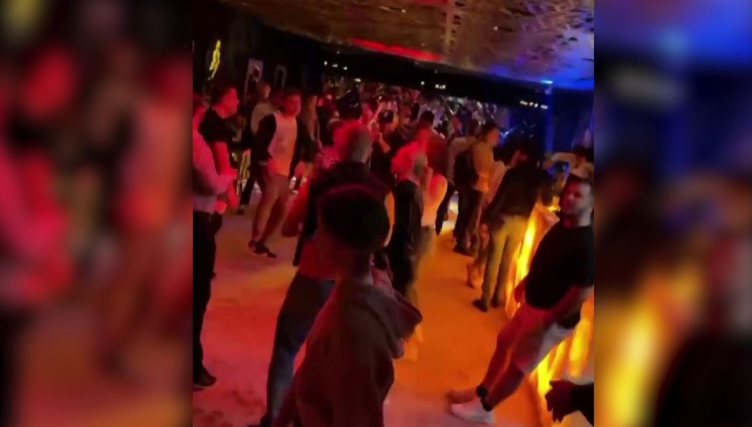 Otelde corona virüs partisi