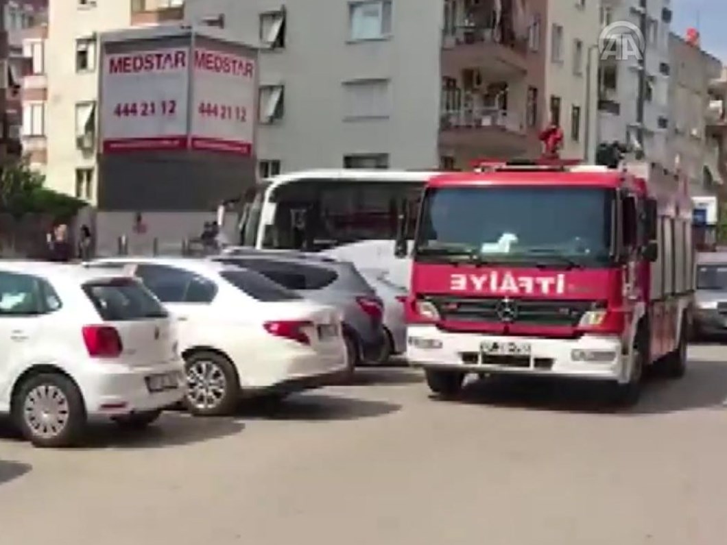 antalya da ozel hastanede patlama 1