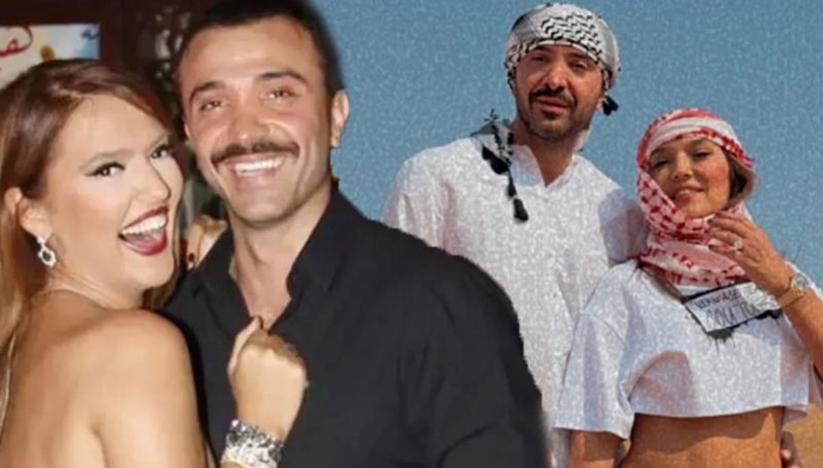 Demet Akalın'dan romantik kutlama