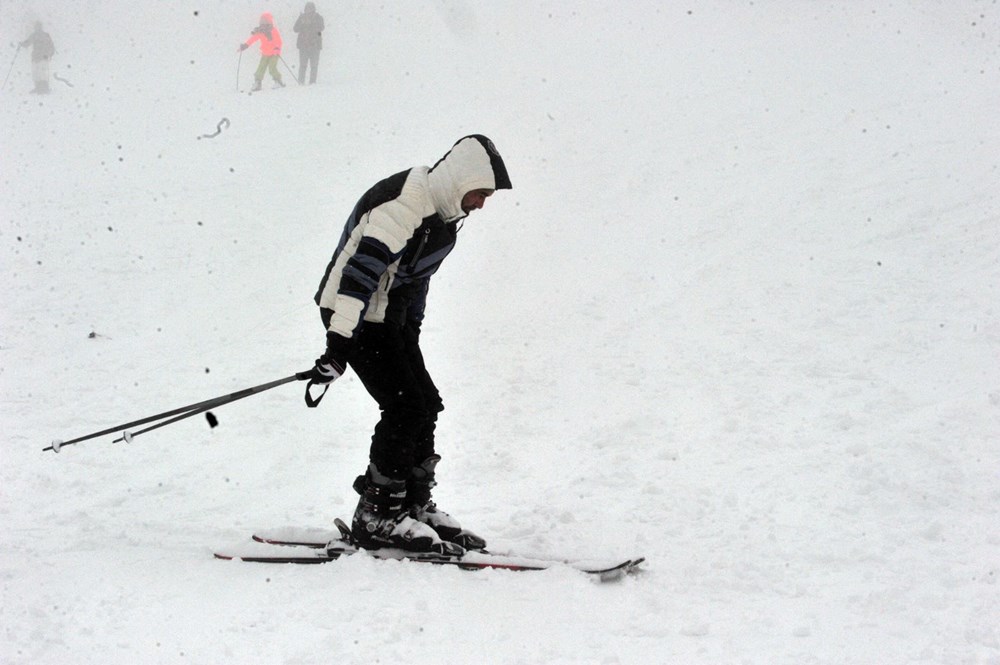 Uludağ'da kar kalınlığı 55 santimetreye ulaştı - 8