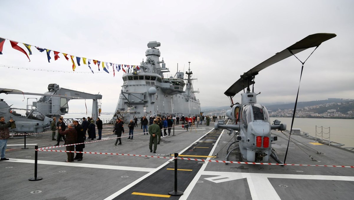 TCG Anadolu, Kocaeli’de ziyarete açıldı TCG Anadolu, Kocaeli’de ziyarete açıldı