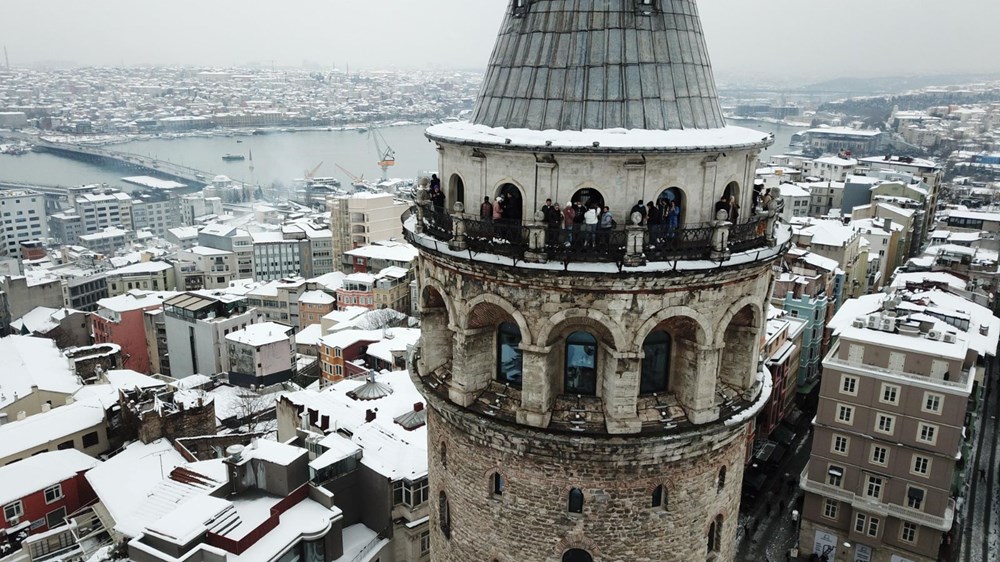 İstanbul'dan kartpostallık kar manzaraları - 17