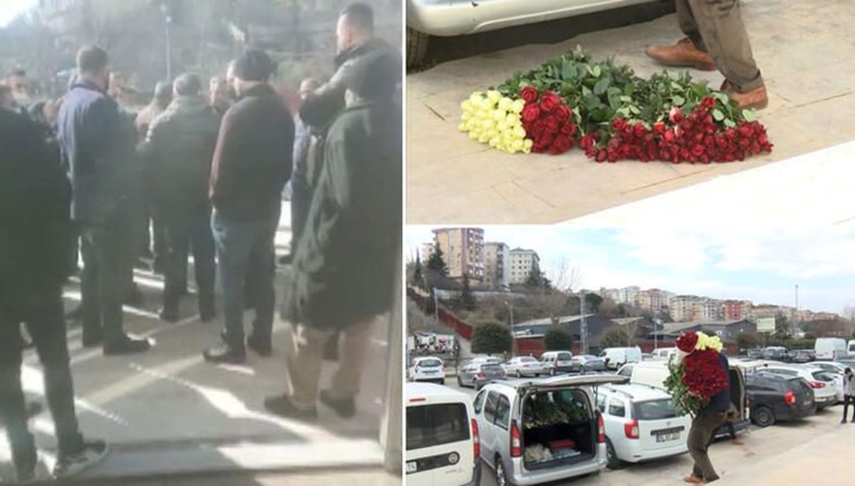 Alibeyköy'de çiçekçiler fiyatları beğenmedi, mezatı terk etti
