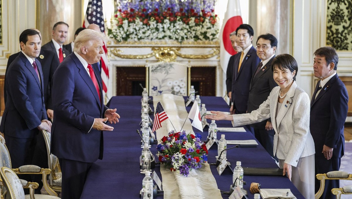 ABD Başkanı Trump Japonya'da