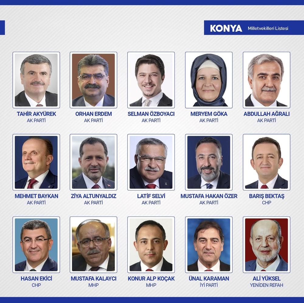 Yeni dönemde TBMM'de yer alacak milletvekilleri belli oldu - 59