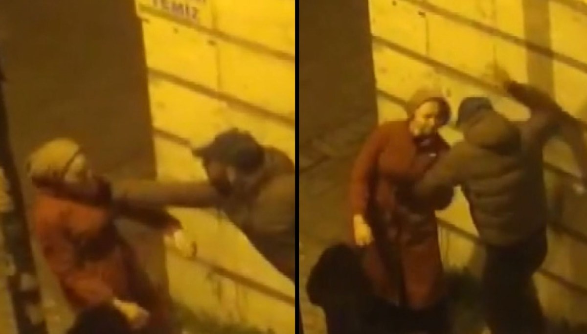 Çocuğunun yanında dövüp tükürdü: Şeytan kolunun altına girmiş