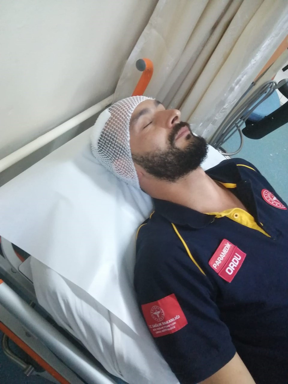 Ordu'da sağlık görevlisine perde demiriyle saldırı - 2