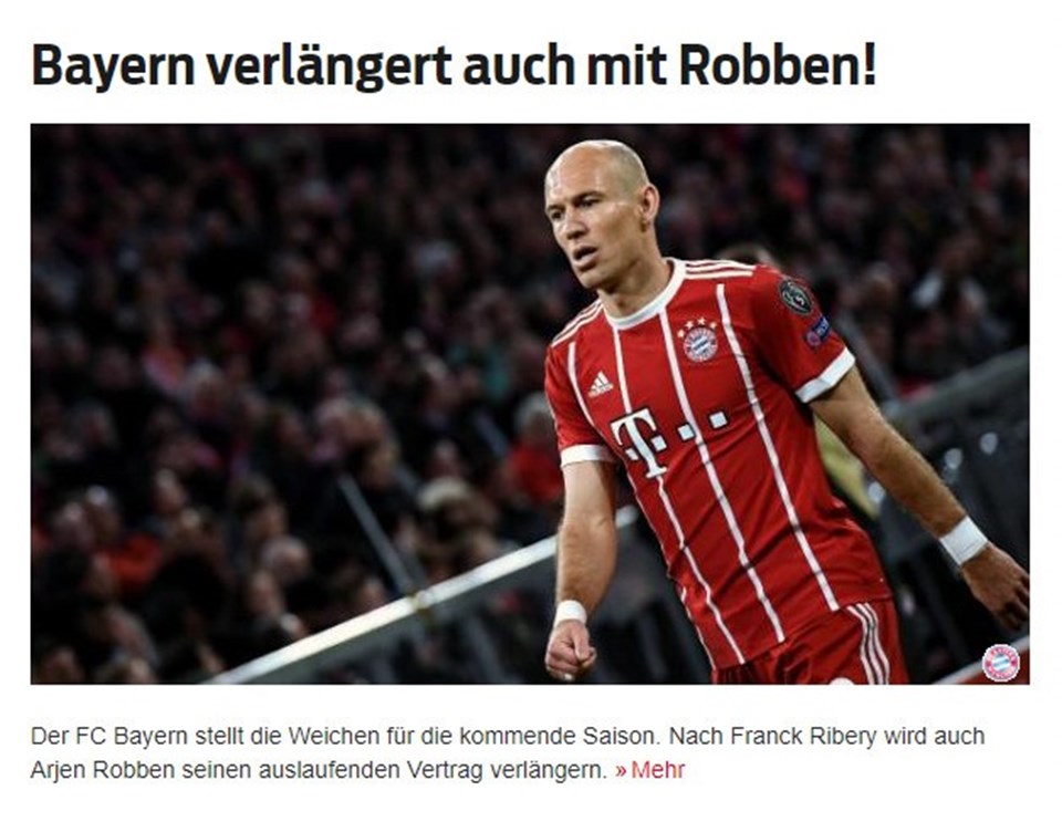 Bayern'den Robben ve Ribery kararı - 1