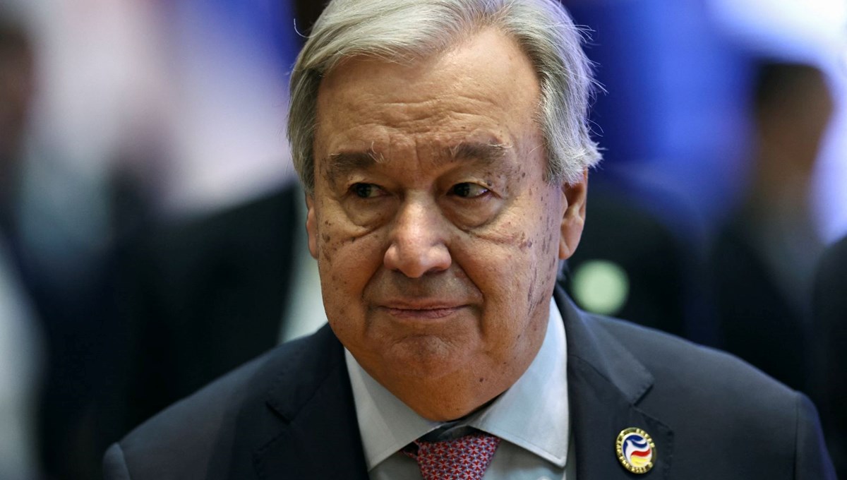 İsrail’e 104 ülkeden ortak Guterres tepkisi İsrail’e 104 ülkeden ortak Guterres tepkisi