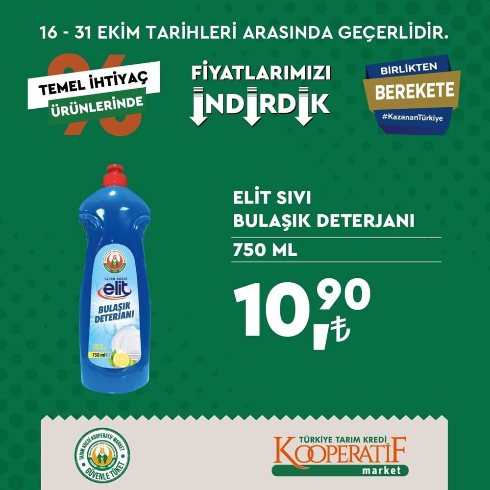 Tarım Kredi Kooperatif Market temel ihtiyaç ürünlerinde büyük indirimler (17-31 Ekim güncel indirimli ürünler kataloğu) - 47