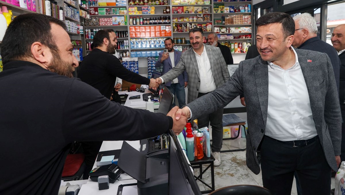 Hamza Dağ'dan esnaf ziyareti Hamza Dağ'dan esnaf ziyareti