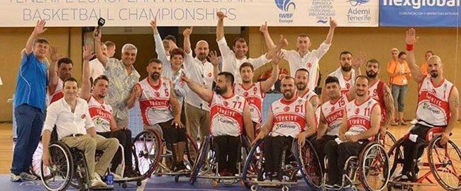 Avrupa Tekerlekli Sandalye Basketbol Şampiyonası�nda Milli Takımımız