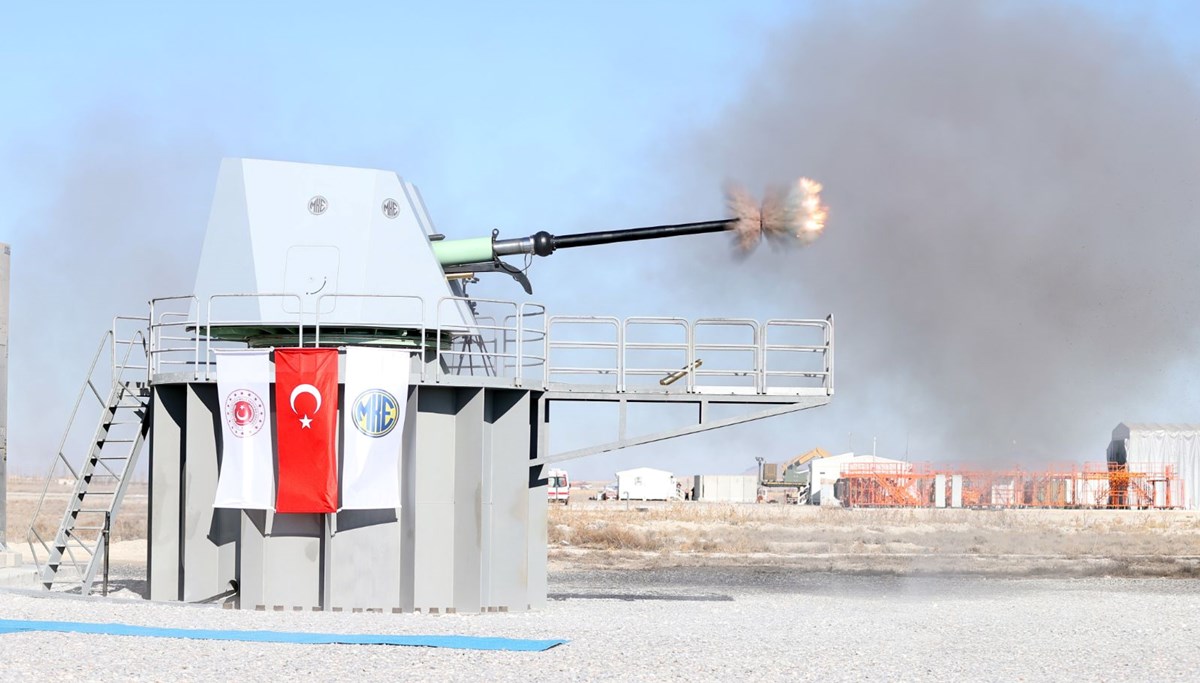 Milli Deniz Topu'nun ilk teslimatı yapıldı  (Türkiye'nin yeni nesil yerli silahları)