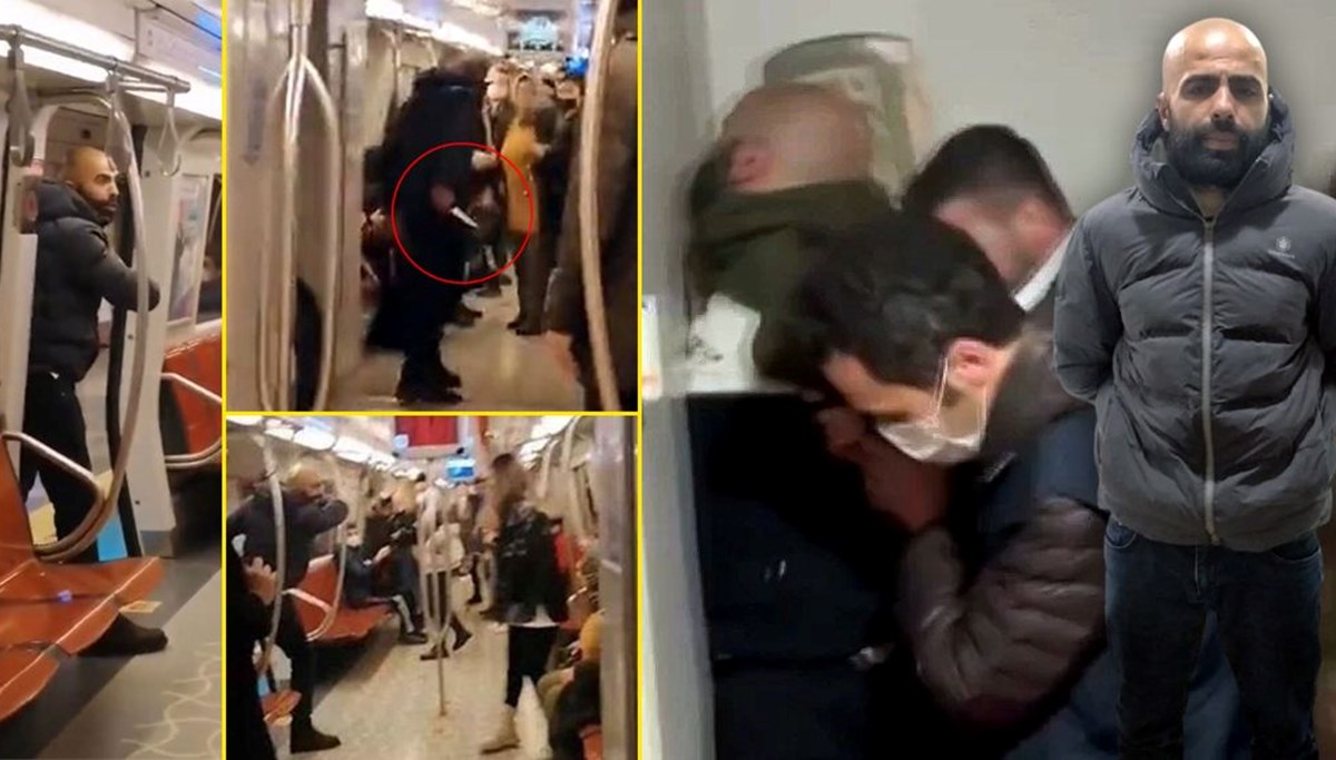 Kadıköy metrosundaki bıçaklı saldırgan tutuklandı