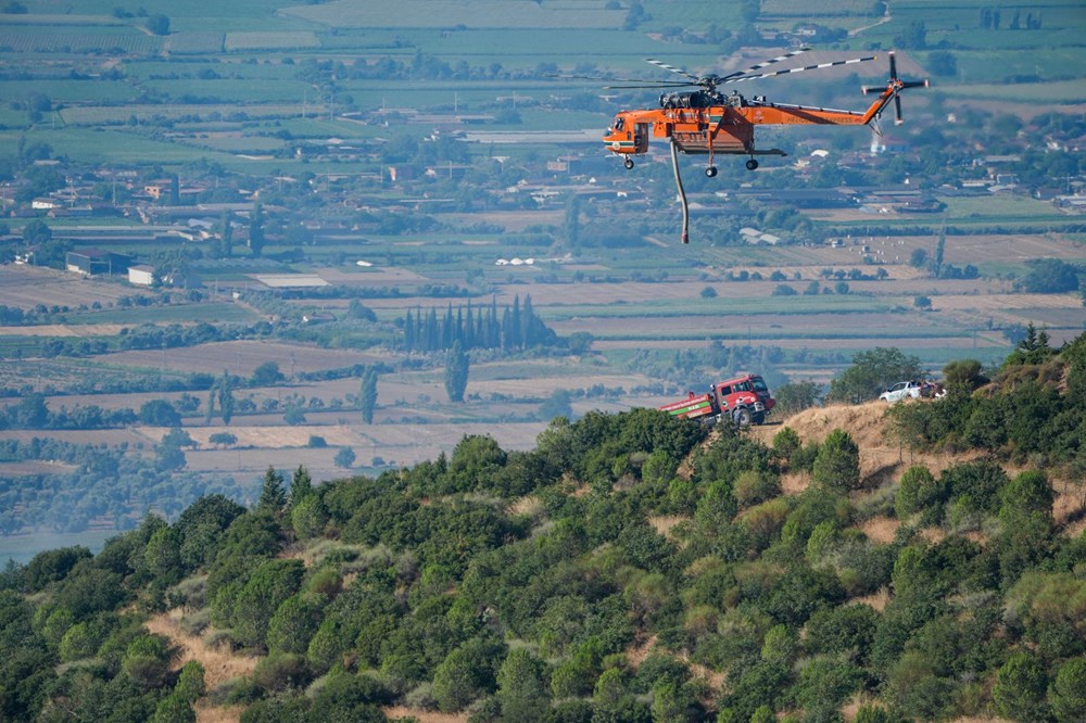 İzmir'de orman yangınları kontrol altına alındı - 4
