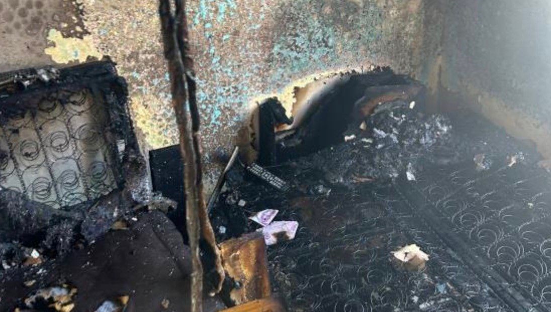 Erdek’te ev yangını kısa sürede söndürüldü