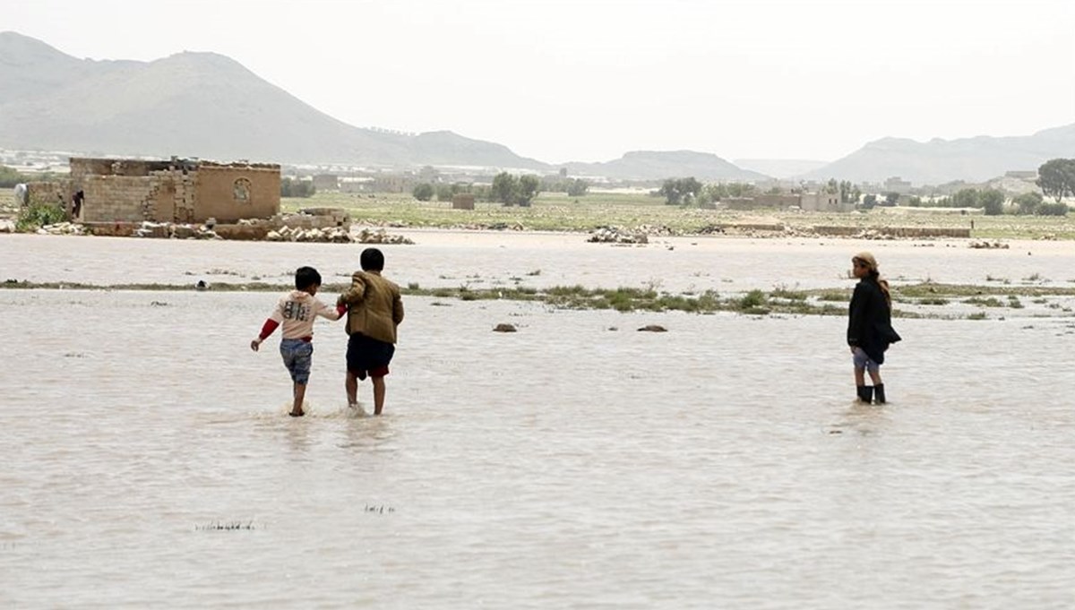 Yemen'in batısında sel felaketi: 86 kişi öldü, 33 binden fazla aile etkilendi