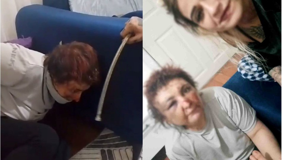 Tepki çeken görüntüler: Kadını darp edip selfie çeken 2 kişiye tutuklama