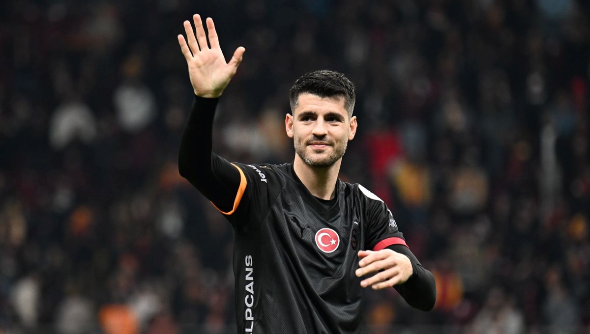 Galatasaray'ın golcüsü Morata Fenerbahçe derbisinde yok